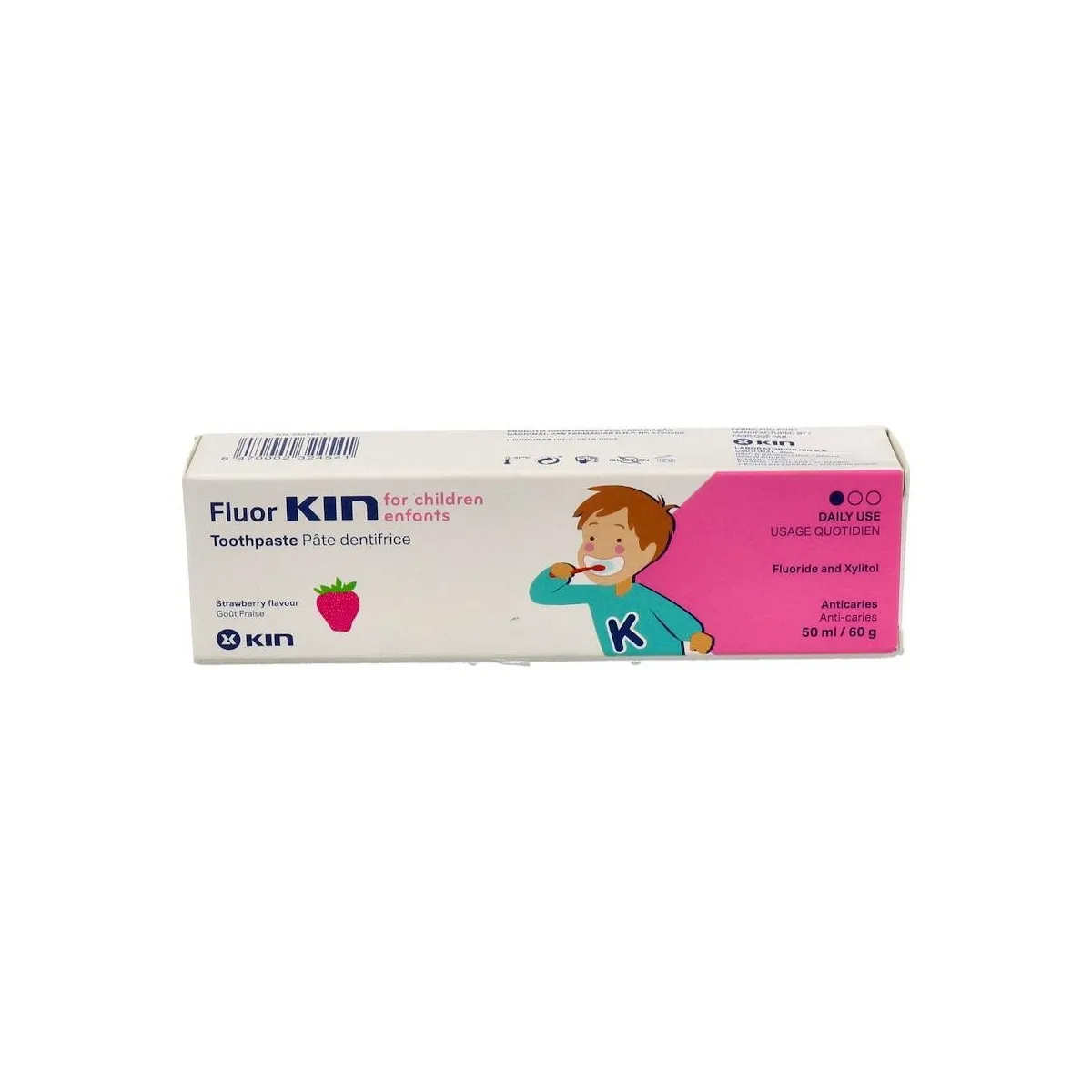 Fluor Kin Inf Pasta Fresa 50 Ml
