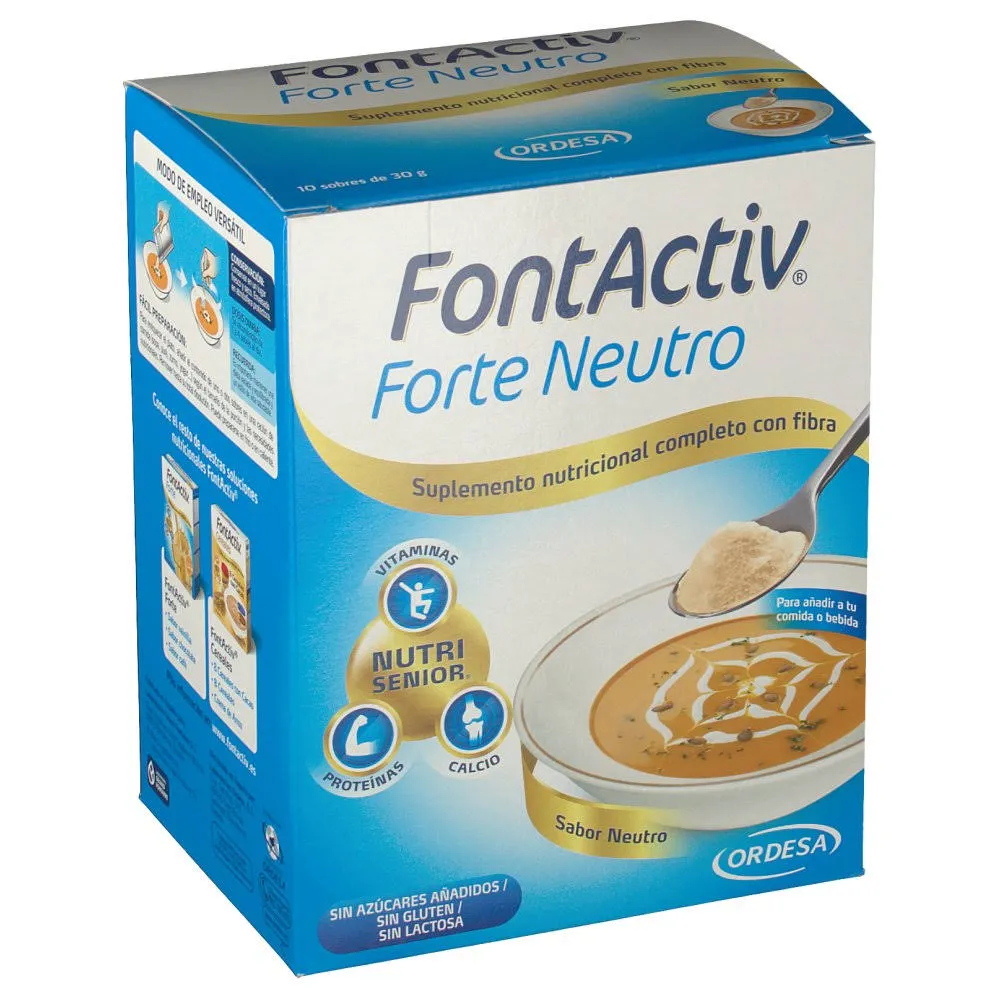 Fontactiv Forte 30 g 10 sobres Neutro
