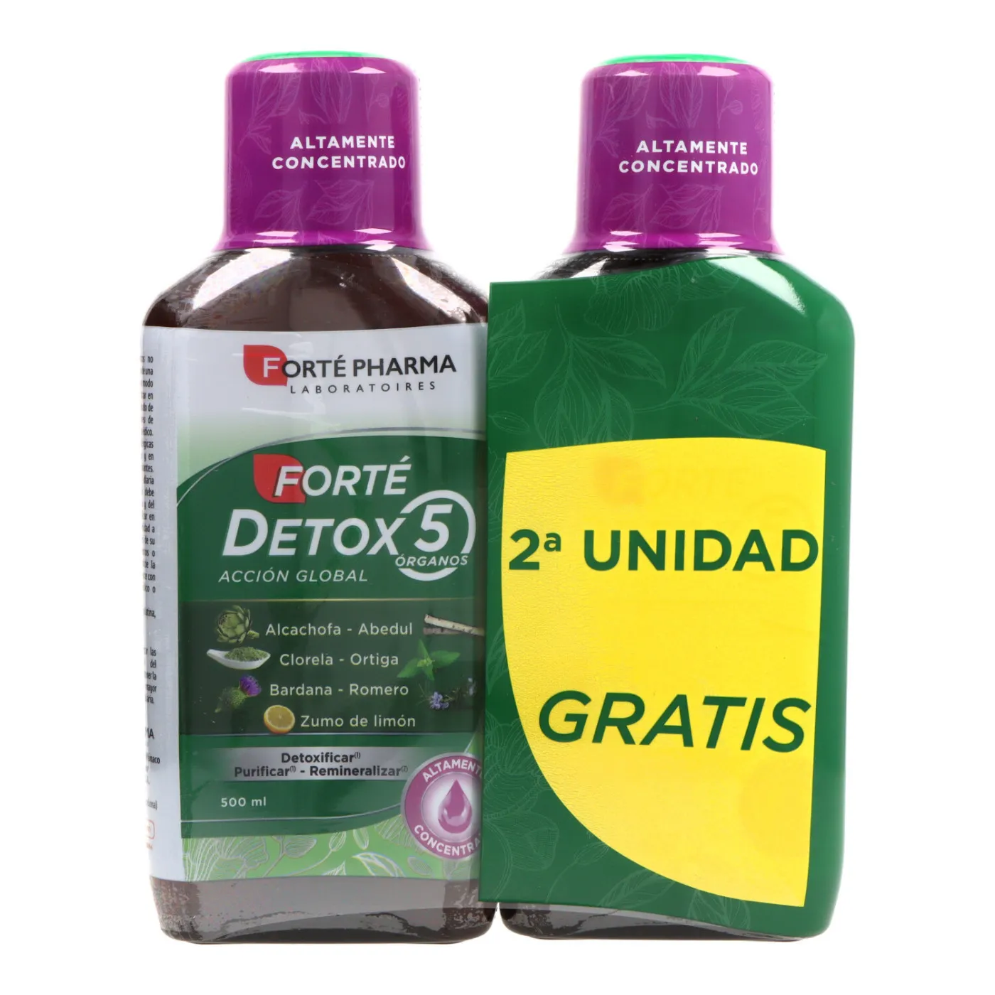 Forte Detox 5 Organos 2x500 ml Promo