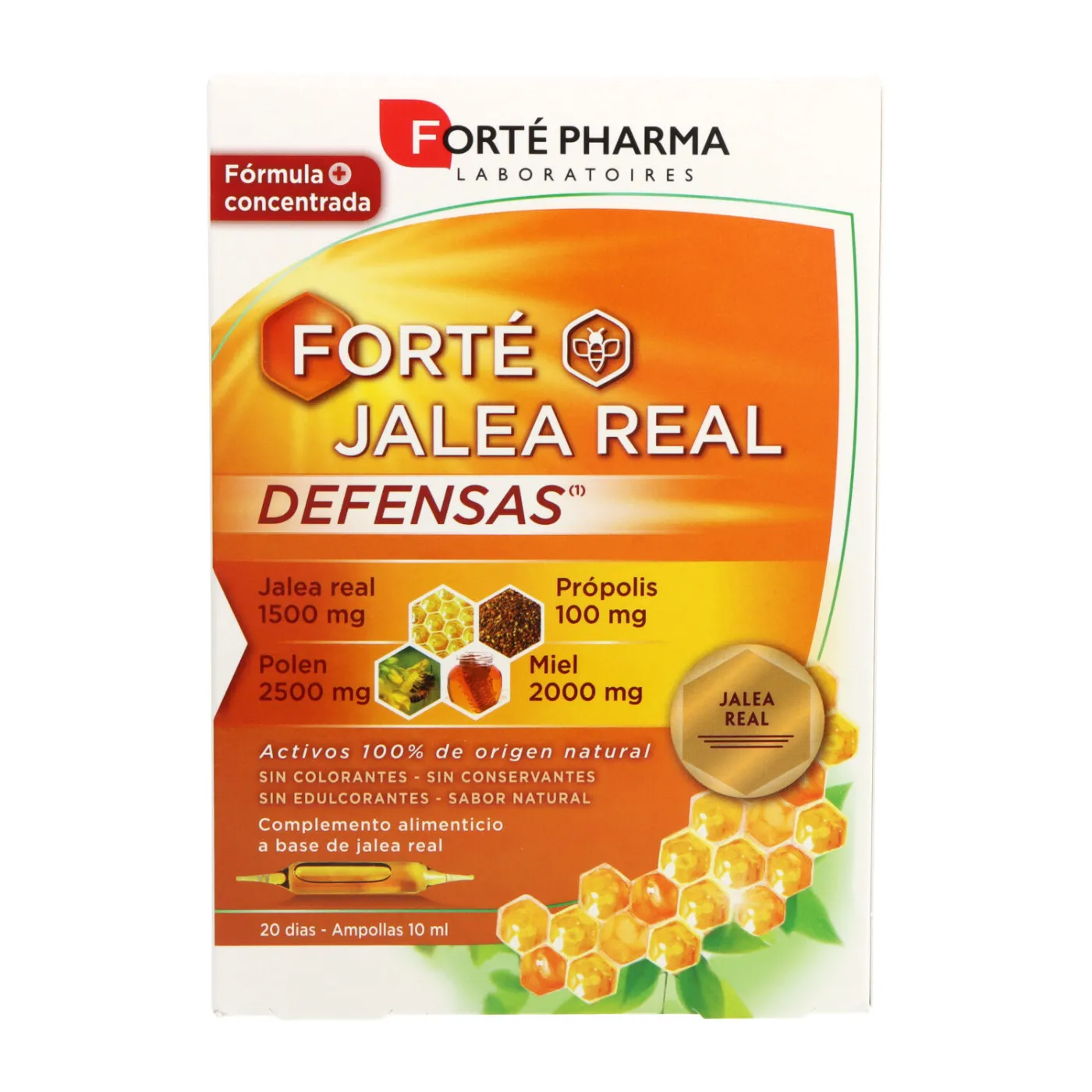 Forte Jalea Real Defensas 20 Ampollas
