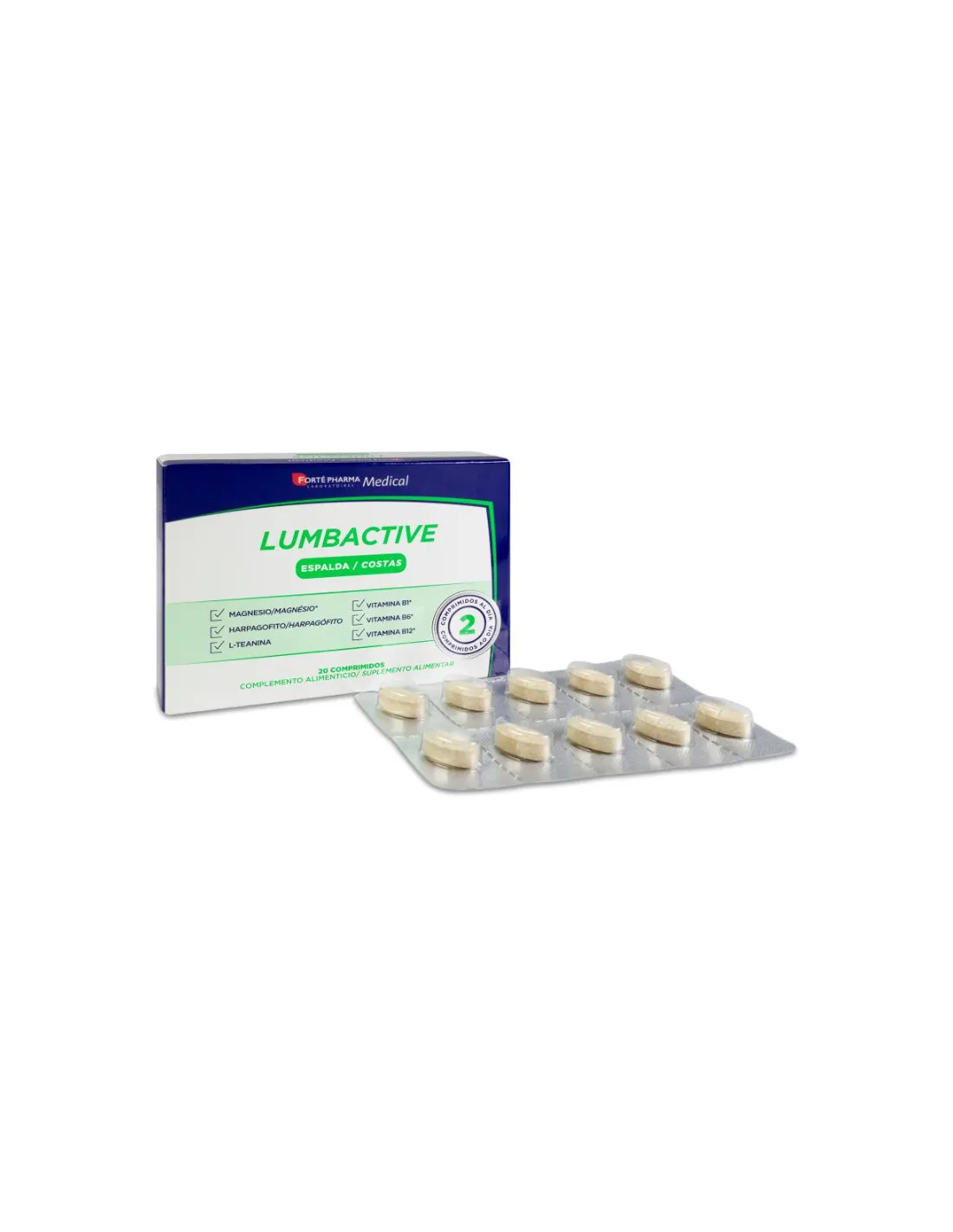 LUMBACTIVE FORTÉ PHARMA 20 COMPRIMIDOS