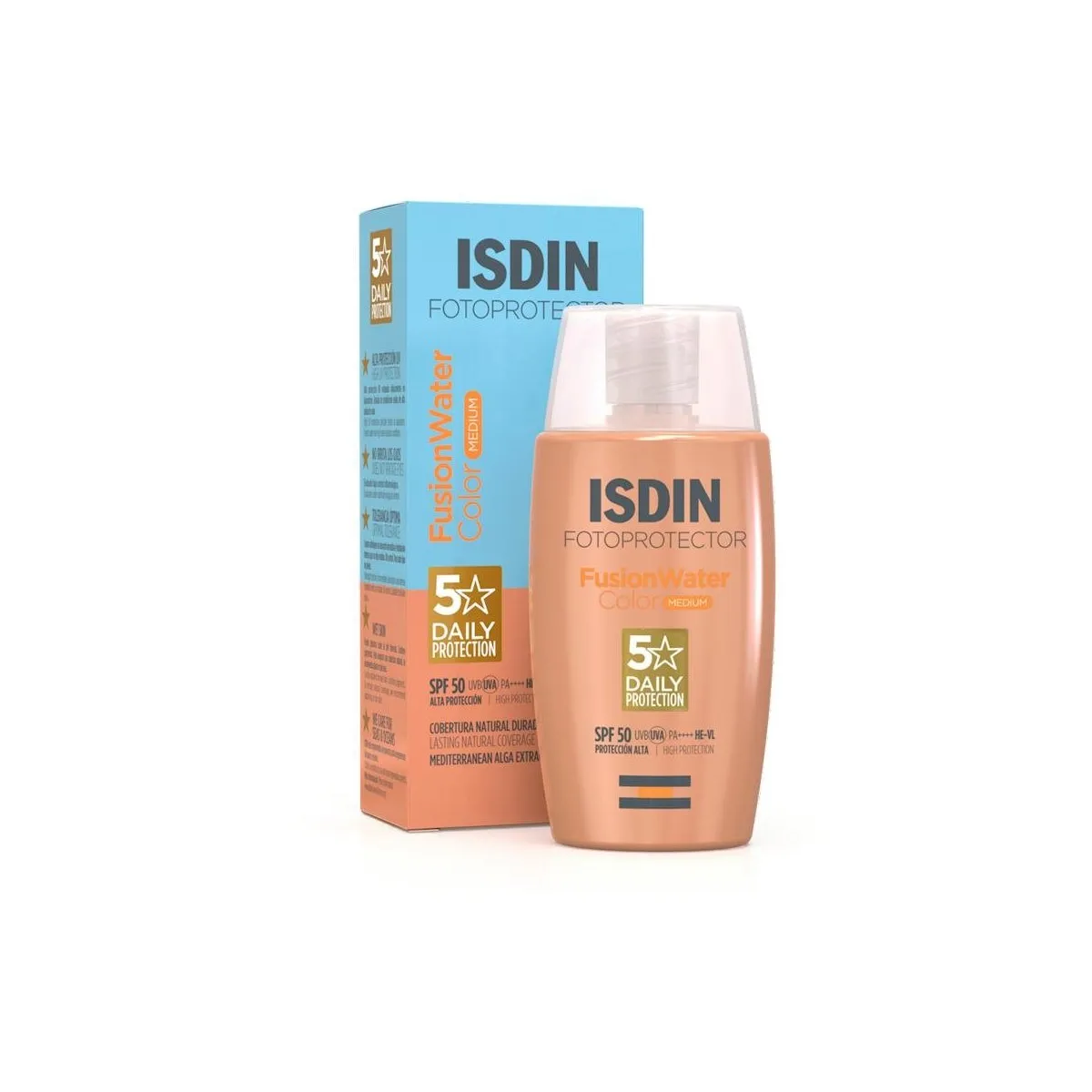 Isdin Protector Solar Spf 50+ Fusion Water Color 50 Ml