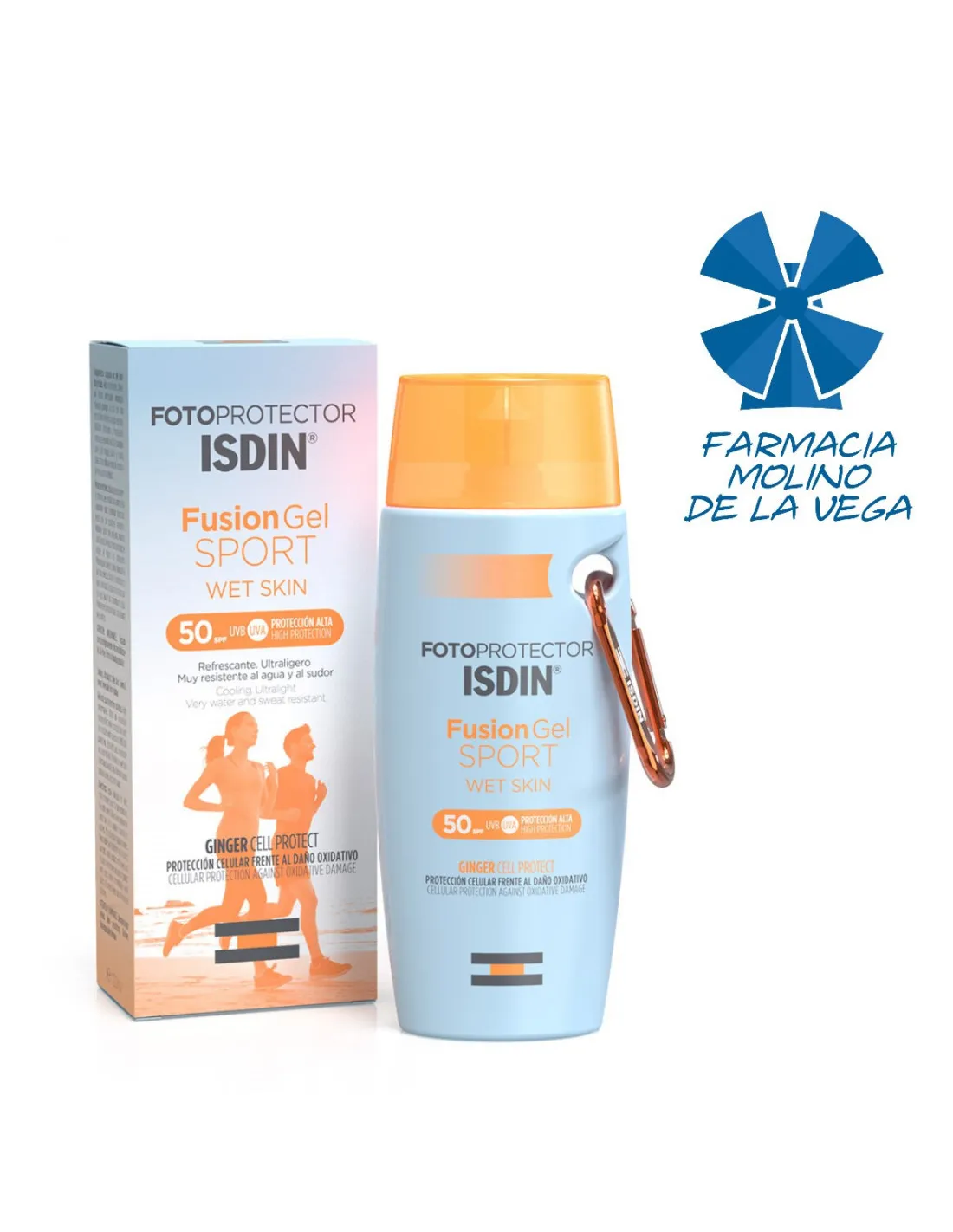 FOTOPROTECTOR ISDIN FUDSION GEL SPORT SPF50 100 ML