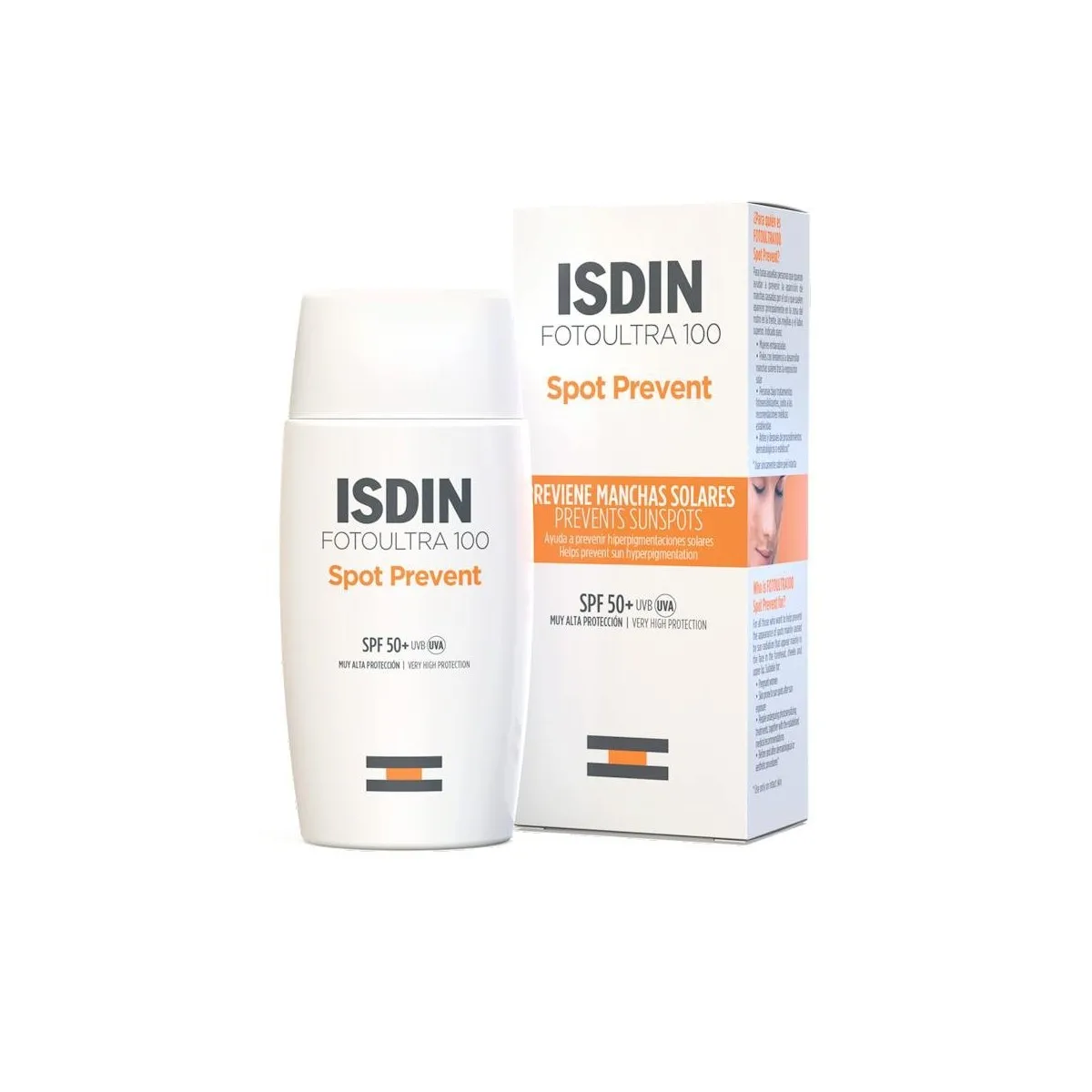 Fotoultra 100 Isdin Spot Prevent Fusion Fluid 50 Ml