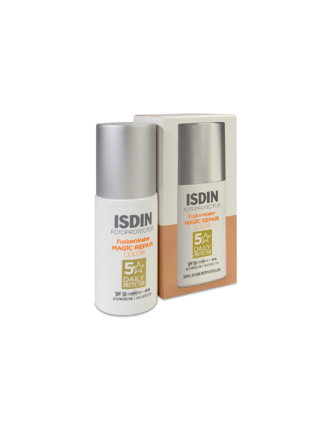 FOTOULTRA ISDIN FUSION WATER MAGIC AGE REPAIR COLOR SPF 50+ 50 ML