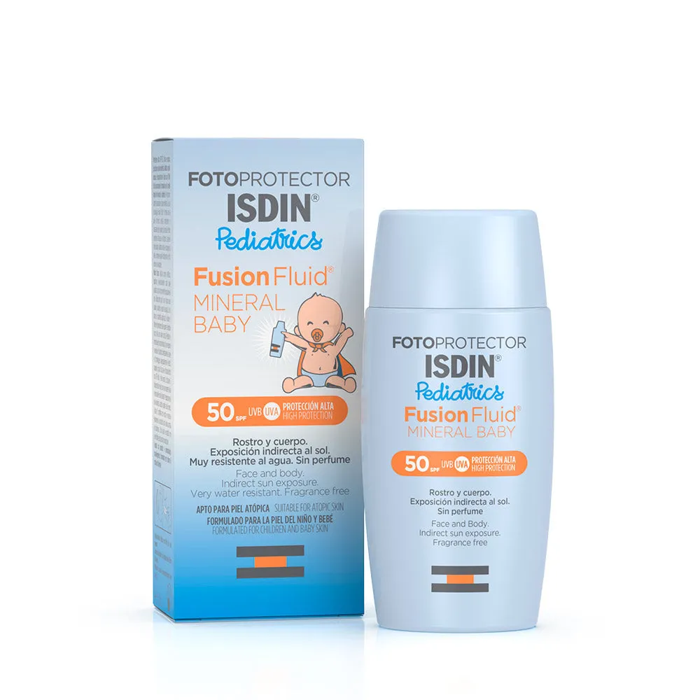 Isdin Fusion Fluid Mineral Baby Pediatrics SPF 50 50mL