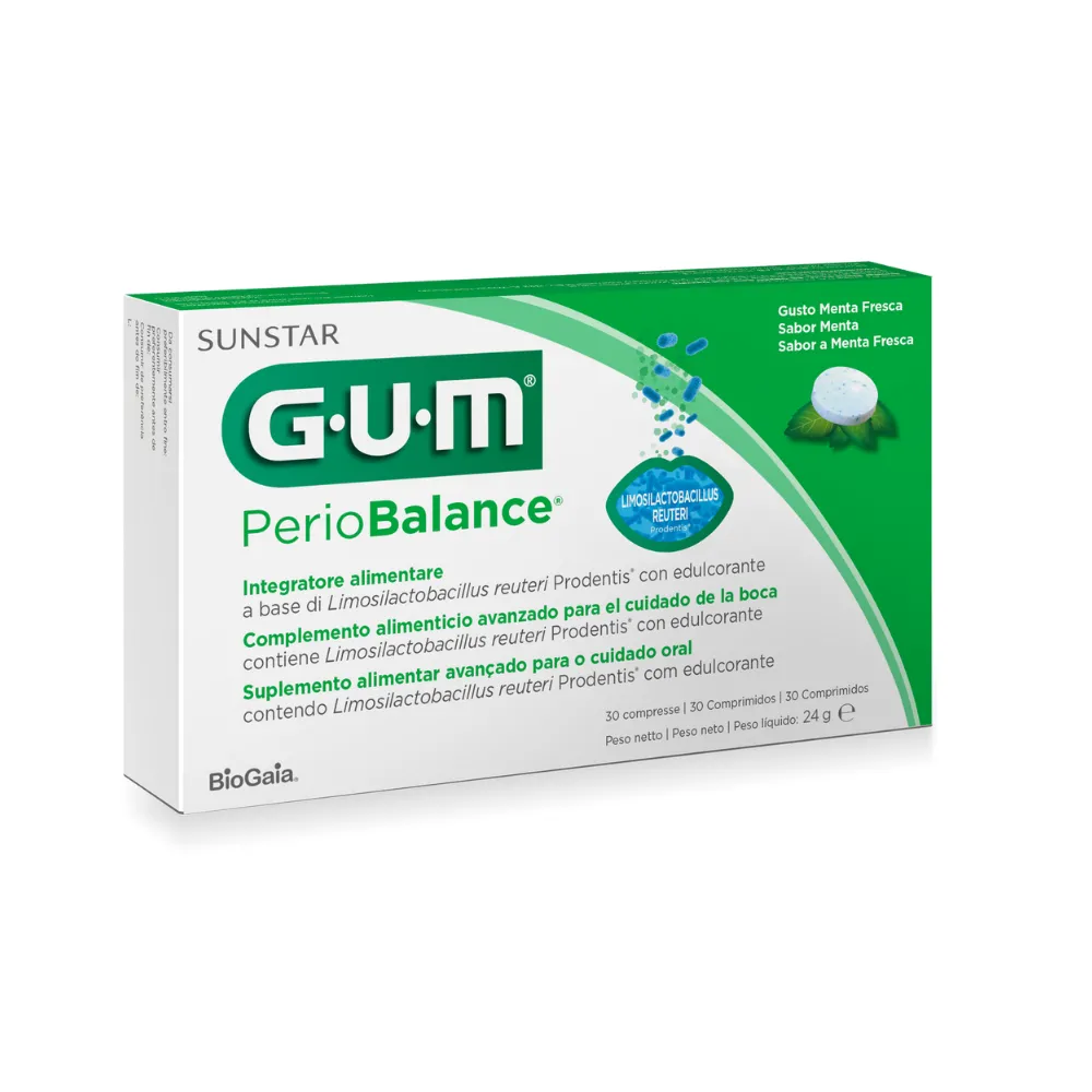 G.U.M PerioBalance Complemento Alimenticio, 30 Comp. - Sunstar
