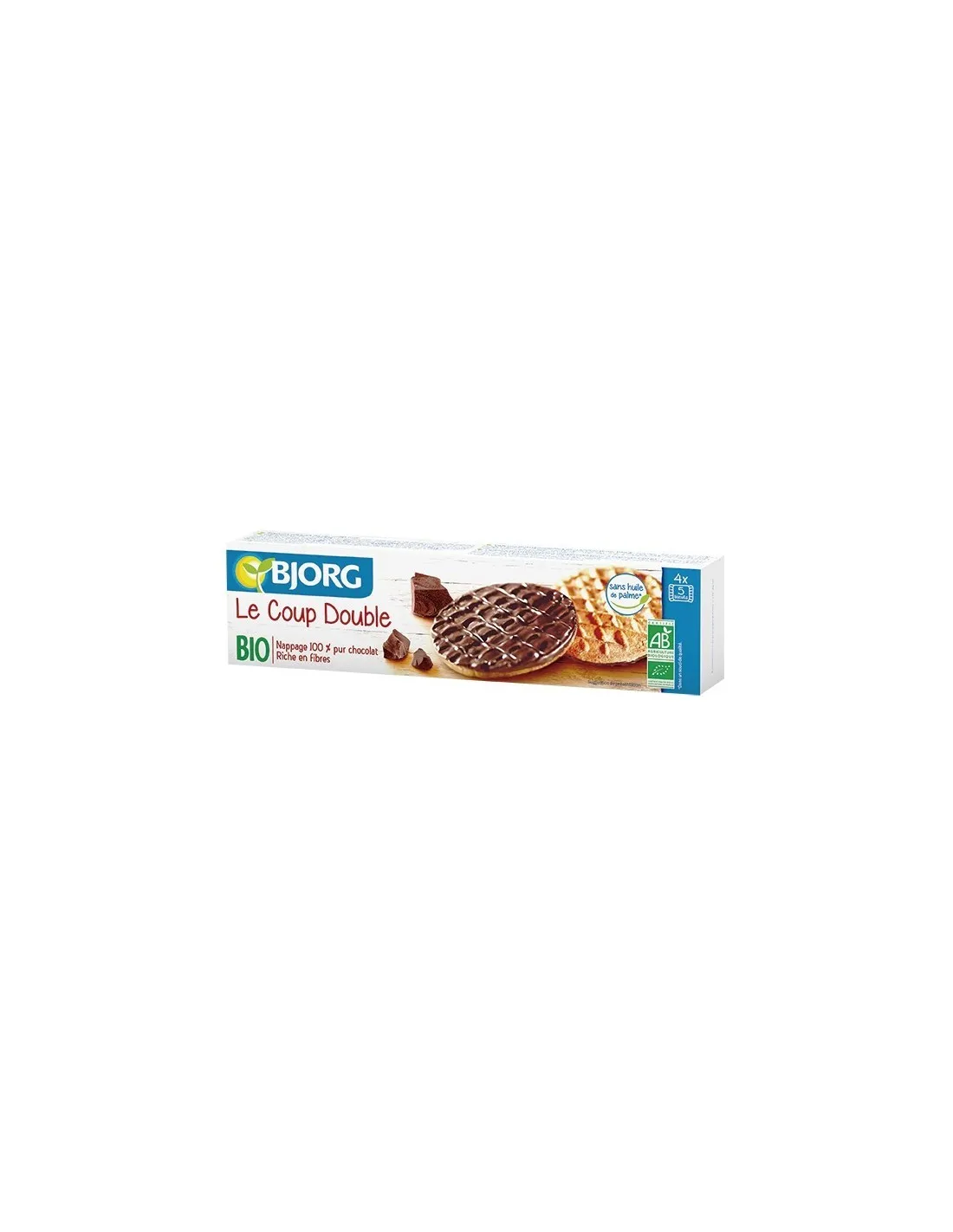 Galletas Cubiertas De Chocolate Bio, 200 G de Bjorg