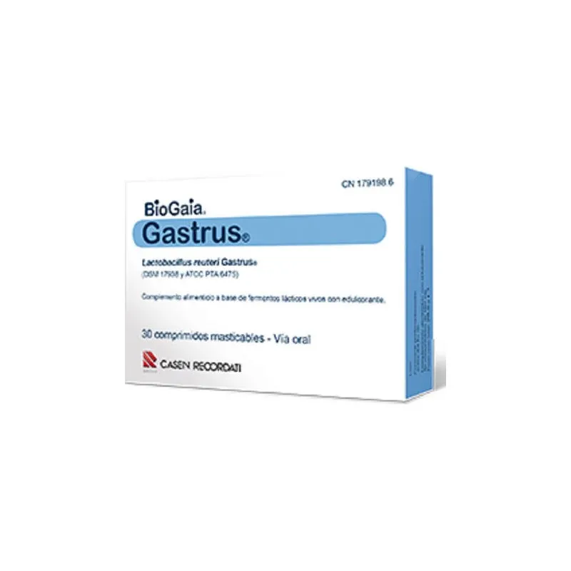 Gastrus 30 Comprimidos Masticables