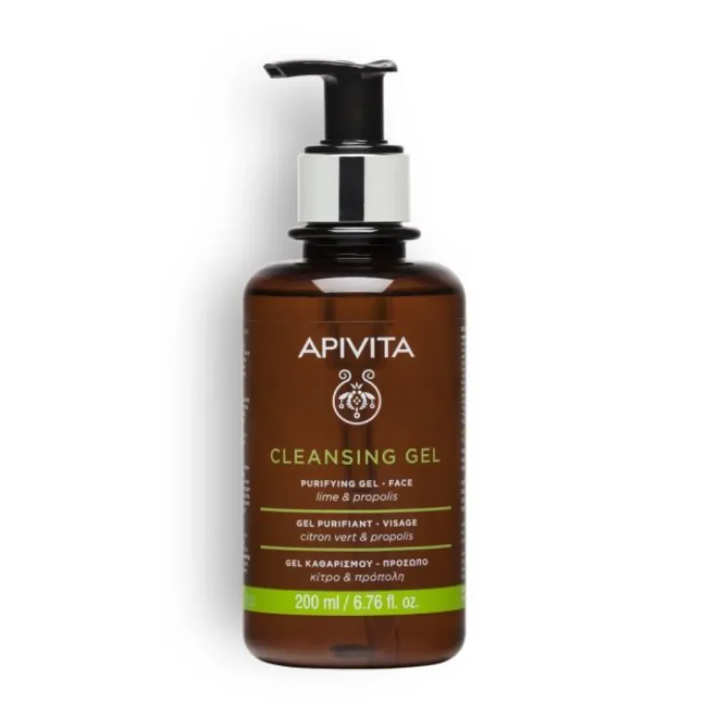 Gel Limpiador Rostro y Ojos, 200 ml. - Apivita