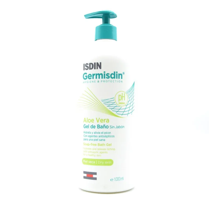 GERMISDIN GEL DE BAÑO ALOE VERA GEL 1000 ML + 100ML REGALO