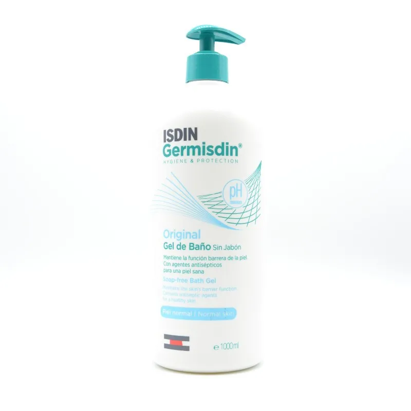GERMISDIN GEL DE BAÑO ORIGINAL 1000 ML + GEL HIDROALCOHOLICO 100ML REGALO