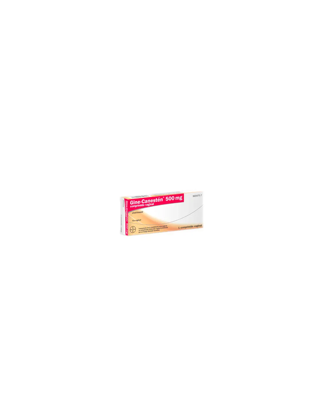 GINE-CANESTEN 500 MG 1 COMPRIMIDO VAGINAL