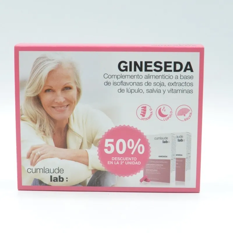 CUMLAUDE GINESEDA 30 CAPSULAS ORAL DUPLO 2ºU AL 50%