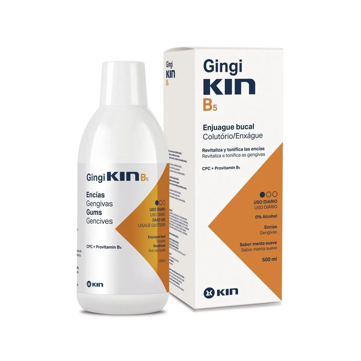 Gingikin Plus Enjuague Bucal 500 ml - Kin