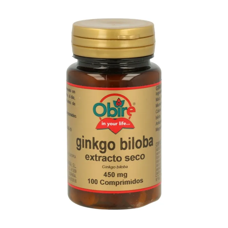 OBIRE GINKGO BILOBA 100 COMPRIMIDOS