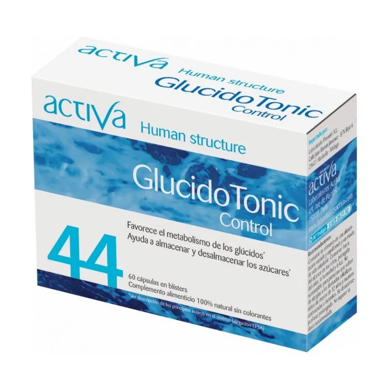 ACTIVA GLUCIDOTONIC CONTROL 60 CAPSULAS