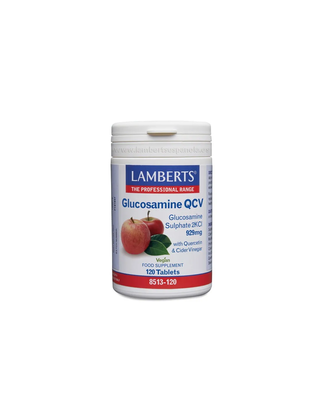 Glucosamina QCV 120 Tabs. de Lamberts