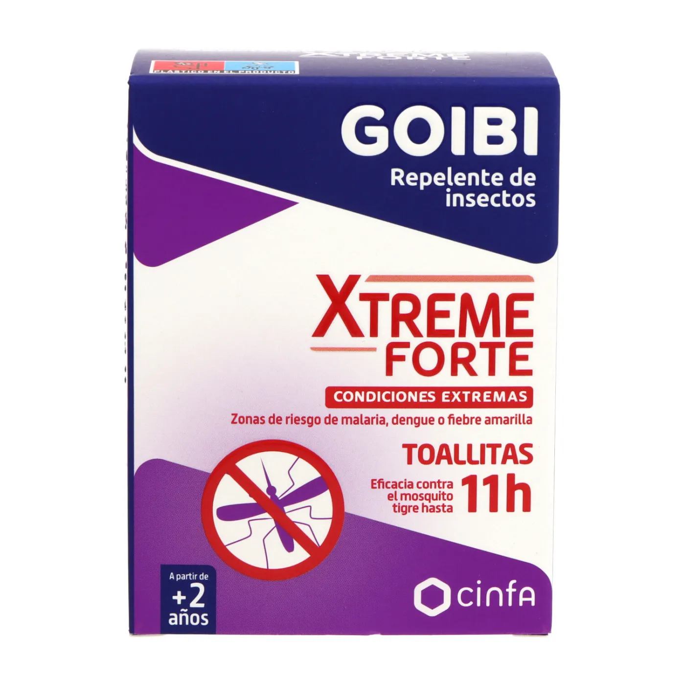 Goibi Antimosquitos Xtreme Forte Toallitas 16 Uds