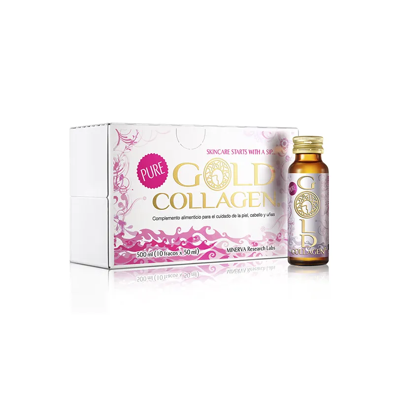 GOLD COLLAGEN PURE 10 FRASCOS