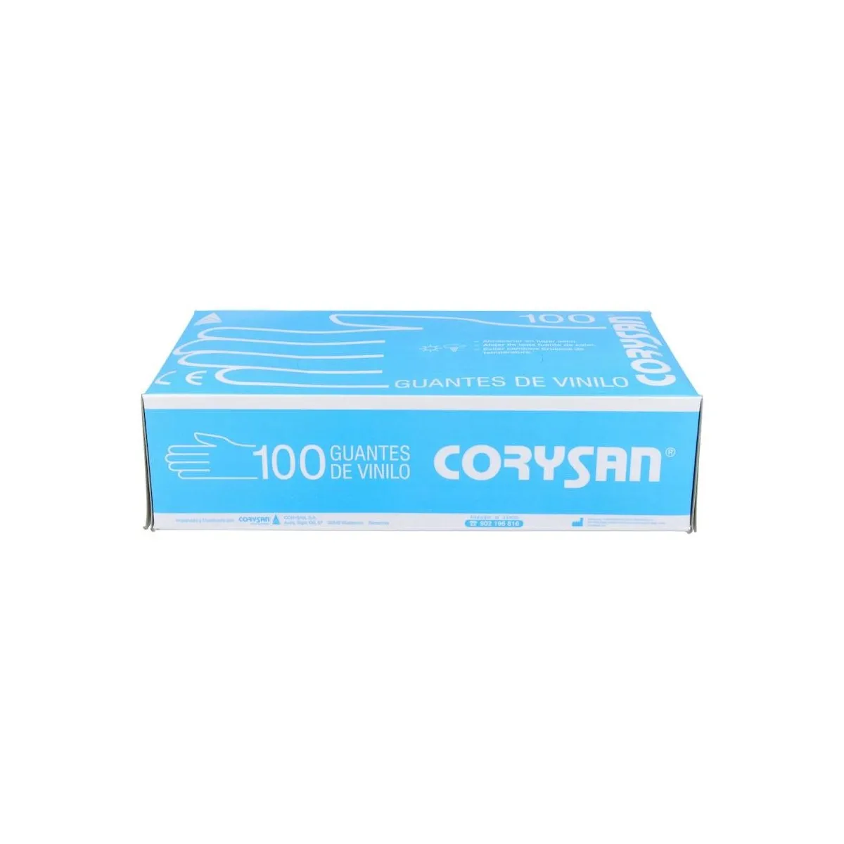 Guantes Corysan Vinilo T/M 100 Un