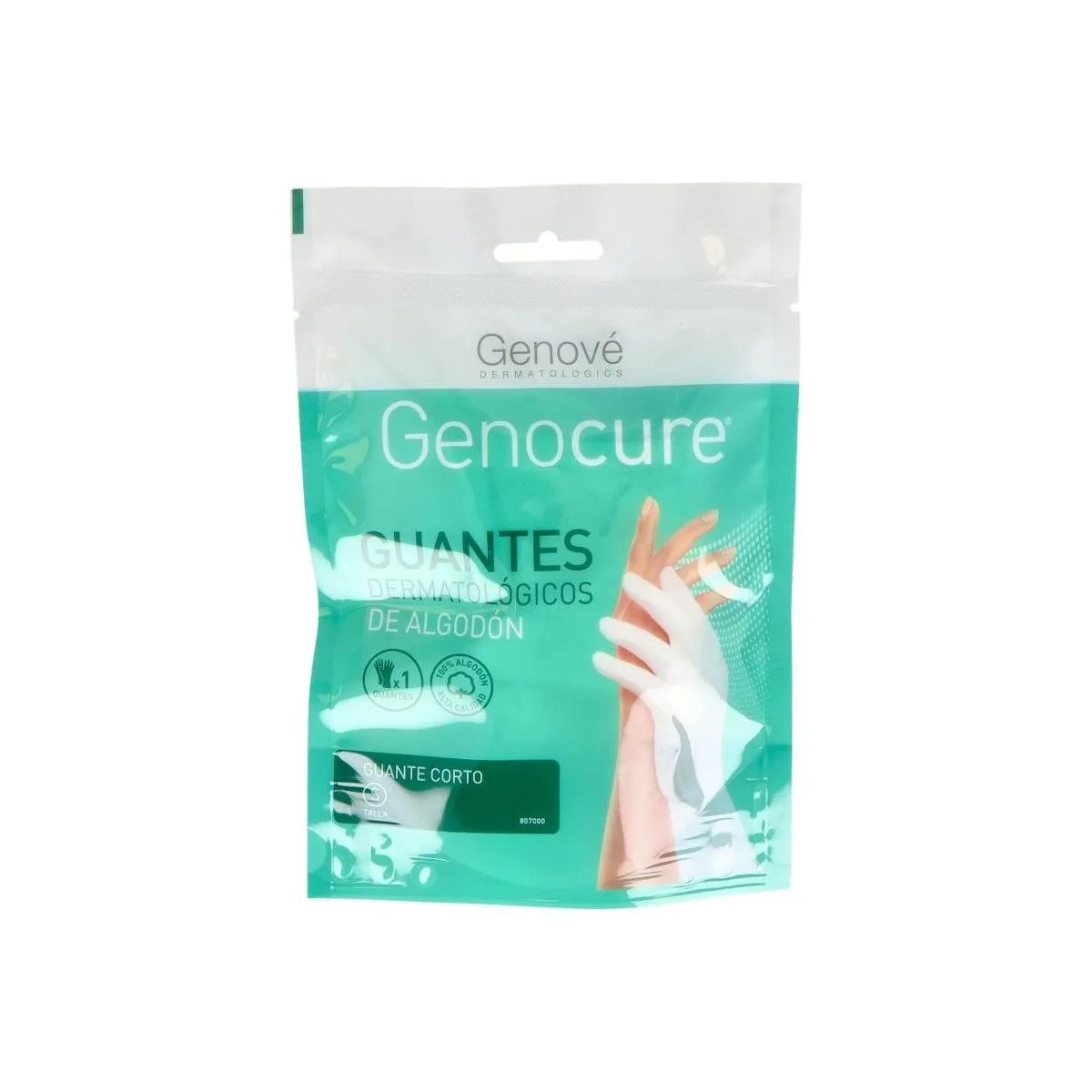 Guantes Derm Genocure Algod 6- 7 Peq