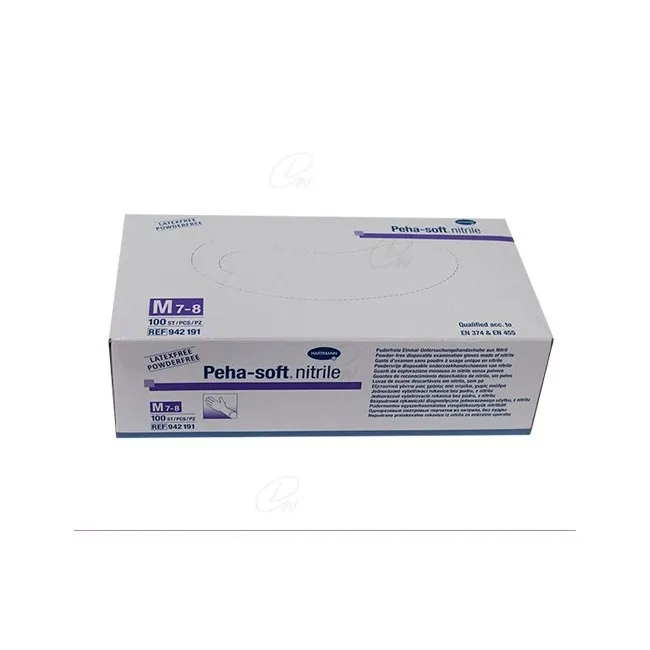 Guantes Desechables De Nitrilo T Med 100 U