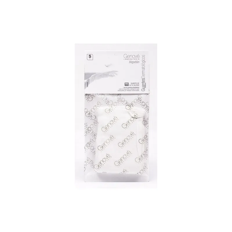 GUANTES GENOVE DERMAT ALGODON PEQ.
