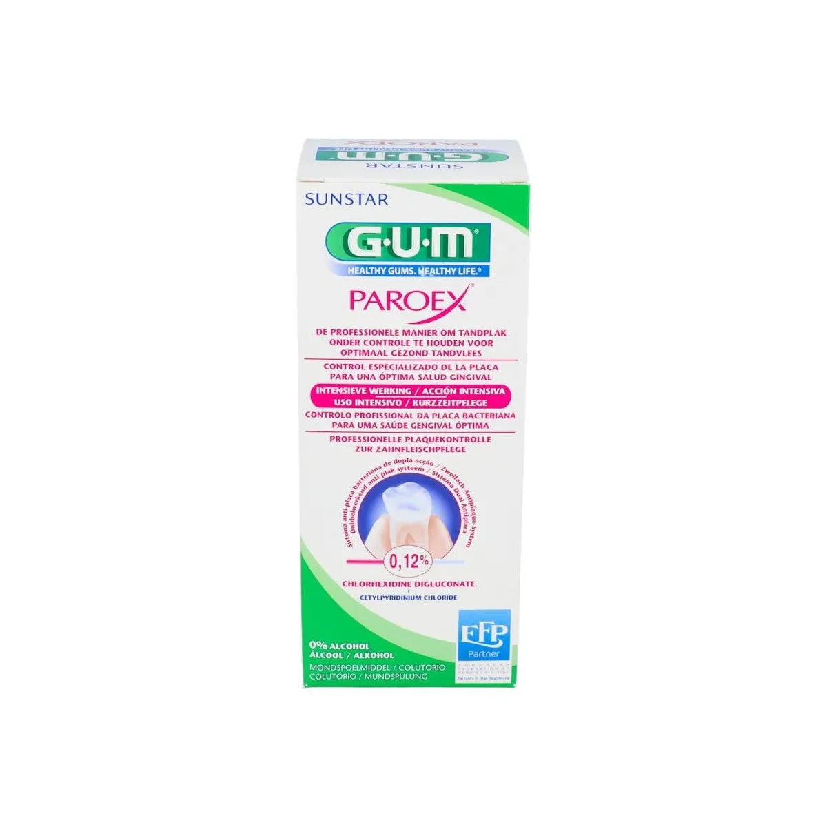 Gum Paroex Tratamiento 0,12% Clorhexidina Colutorio 300 Ml