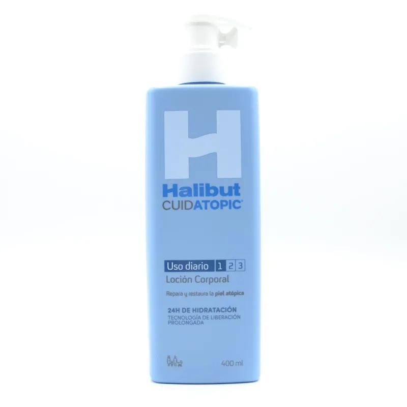 HALIBUT CUIDATOPIC LOCION CORPORAL 400 ML