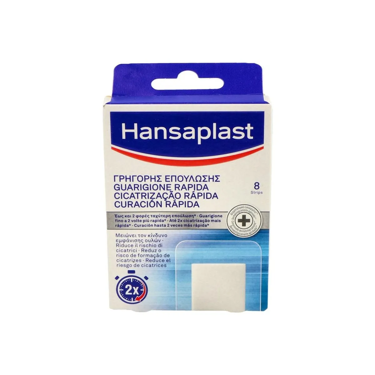 Hansaplast Cura Rápida 8 Apósitos