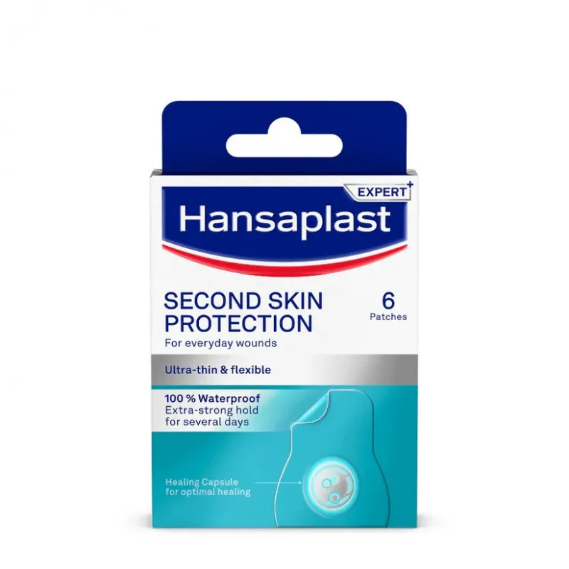 Hansaplast Second Skin Protection XL 7,3x3,6cm 6 un.