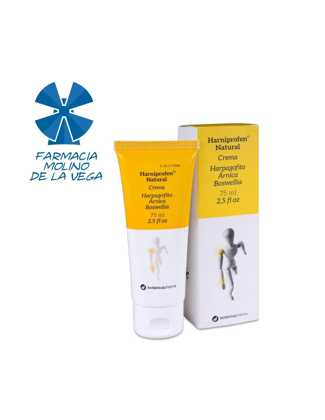 HARNIPROFEN NATURAL CREMA 75 ML