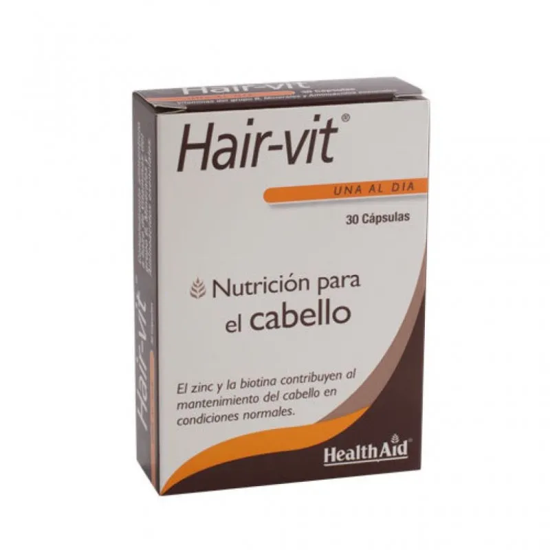 HEALTH AID HAIR-VIT 30 CAPSULAS