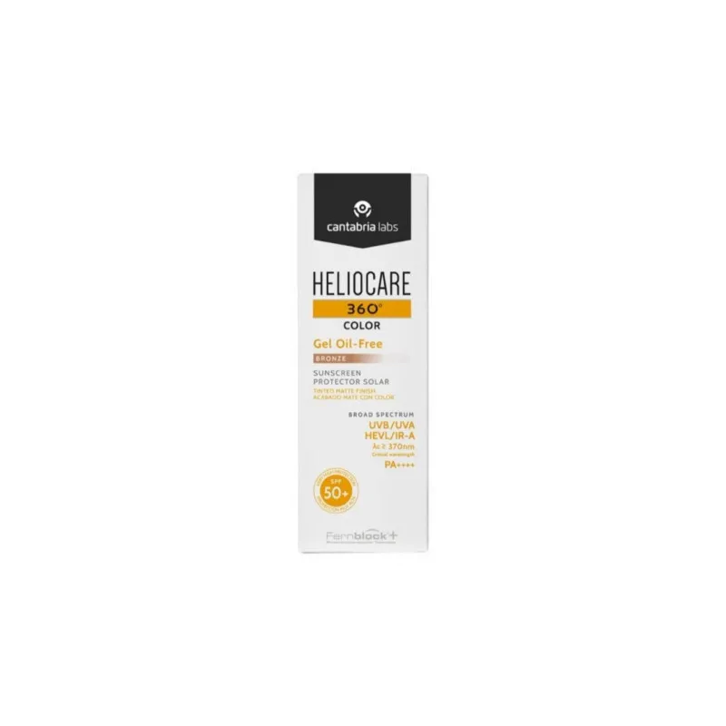 Heliocare 360 Gel Oil Free SPF50+ Color Bronze 50ml