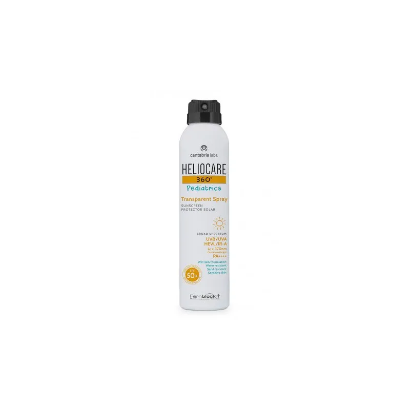 Heliocare 360 Pediatrics Spray Transparente SPF50+ 200ml