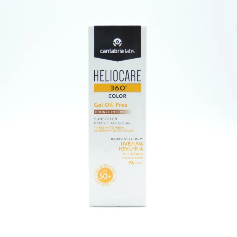 HELIOCARE 360º SPF 50+ COLOR BRONZE INTENSE GEL OIL-FREE