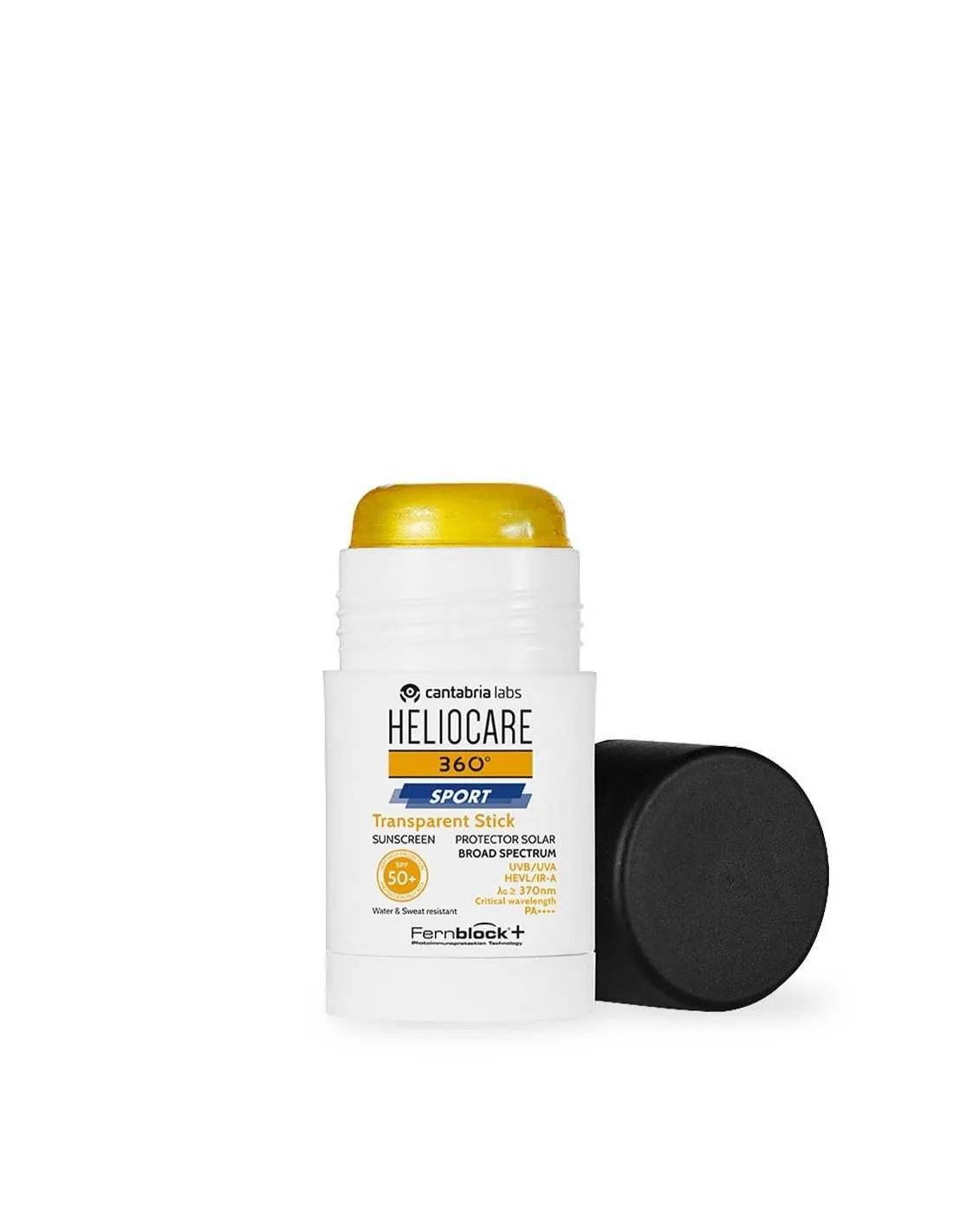 Heliocare 360º Sport Stick Transparente 50+ 25g
