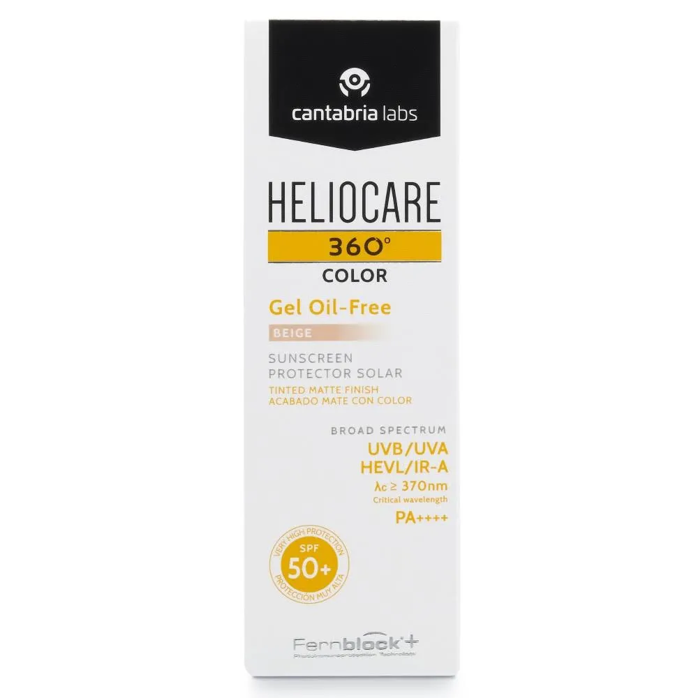 Heliocare 360o Color Gel Oil Free Beige 50ml