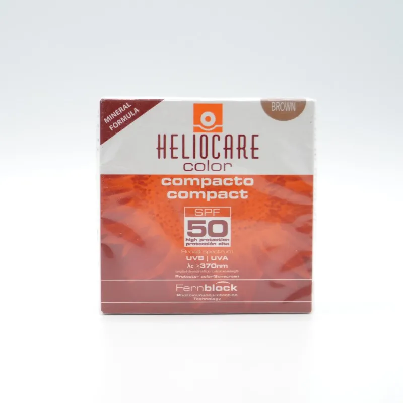 HELIOCARE COMPACT BRONW SPF50+ PIEL NORMAL-SECA 10G