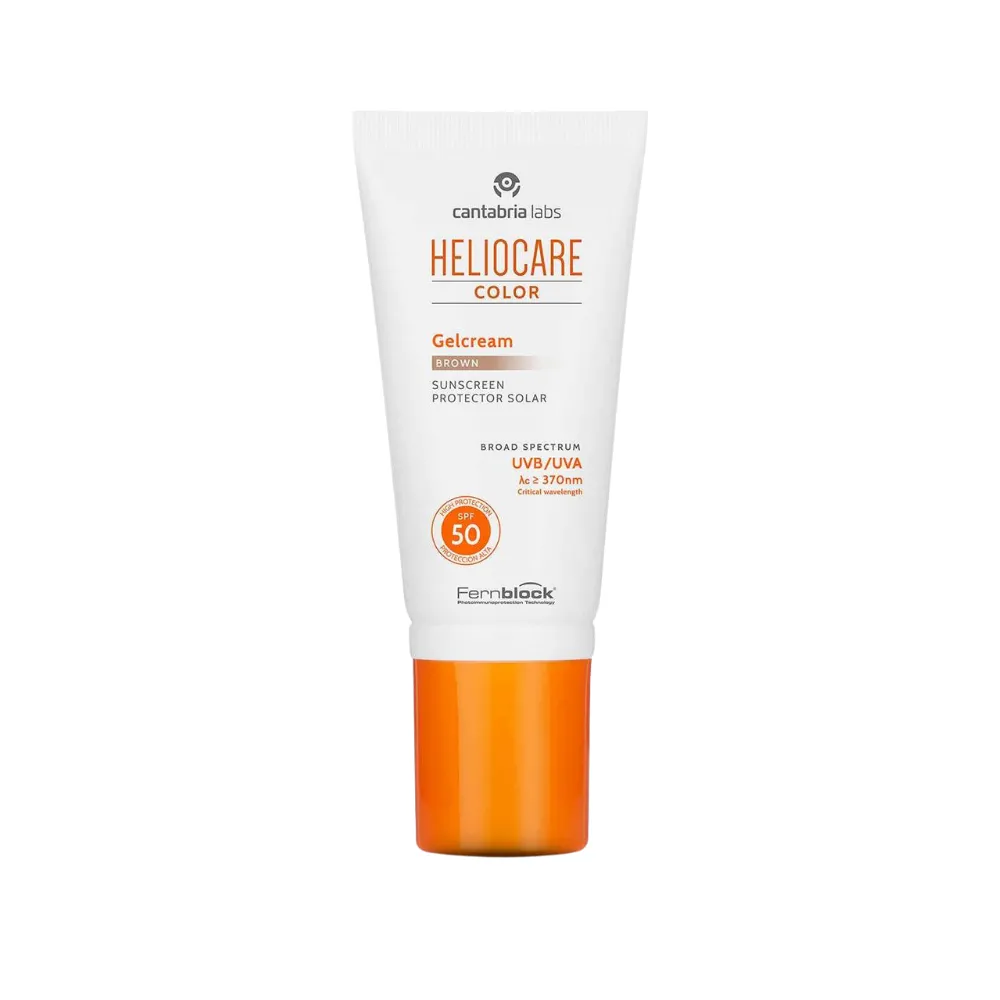 Heliocare Gel-Cream Color Brown SPF 50, 50 ml. - Cantabria Labs