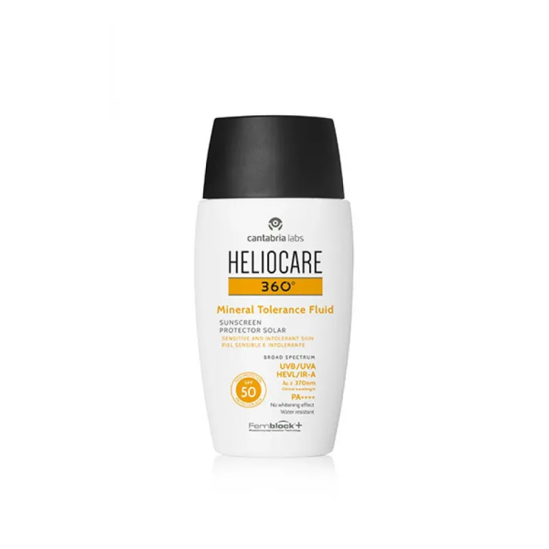 Heliocare 360 Mineral Tolerance Fluid SPF50 50ml