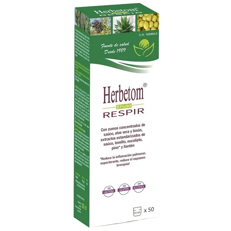 BIOSERUM HERBETOM 2 PULMONAR 500 ML
