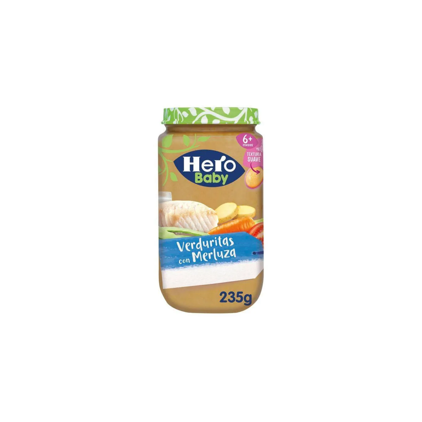 Hero Baby Verduritas Con Merluza 235g