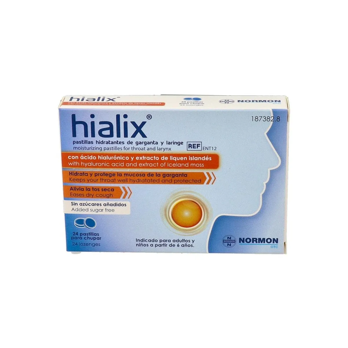 Hialix 24 Pastillas Para Chupar