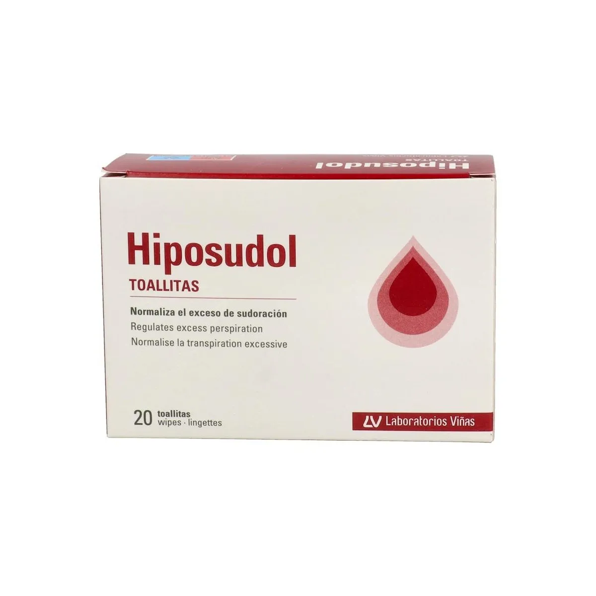 Hiposudol Toallitas 20 Sobres
