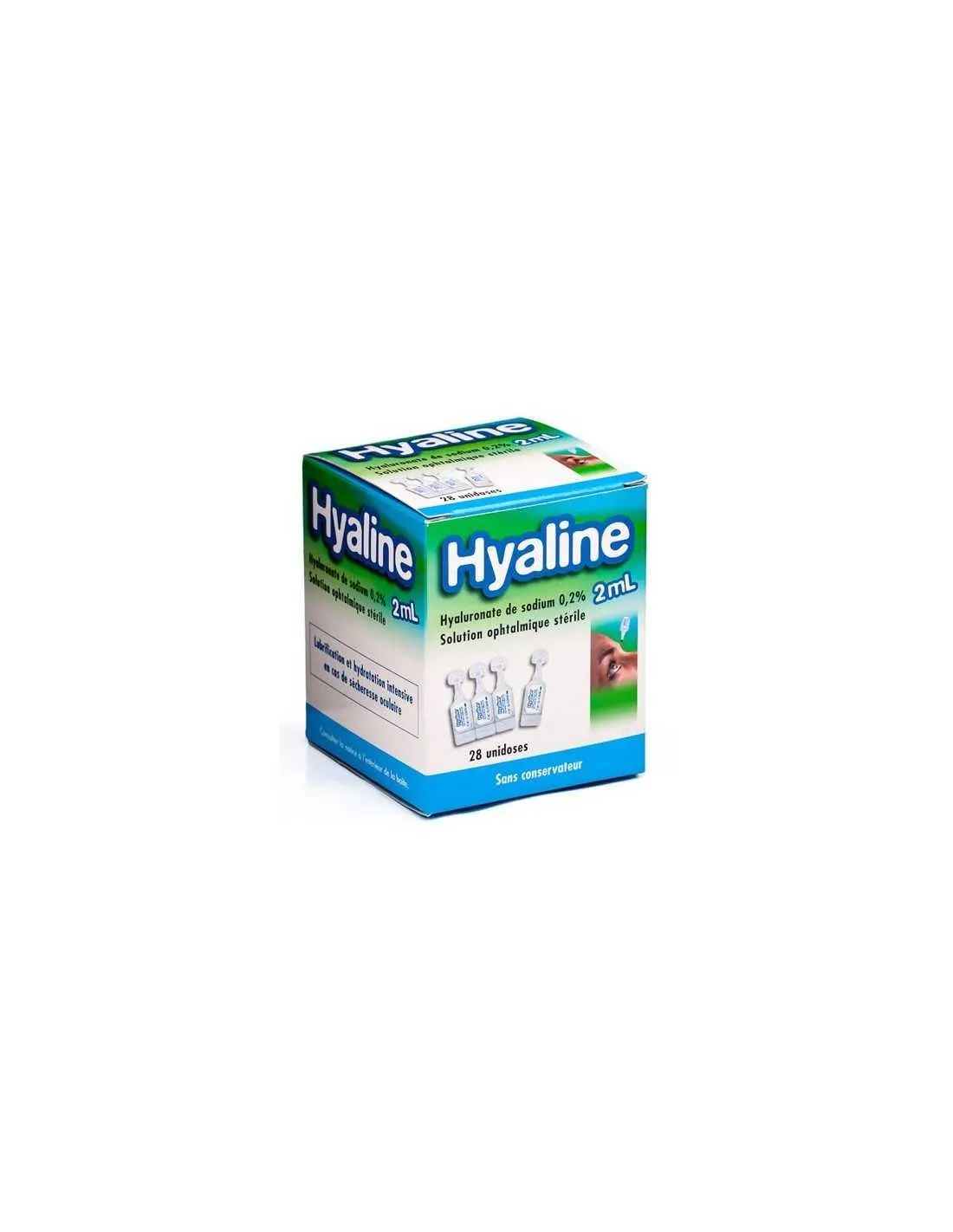 Hyaline solución Oftálmica Estéril 2 ml 28 Monod