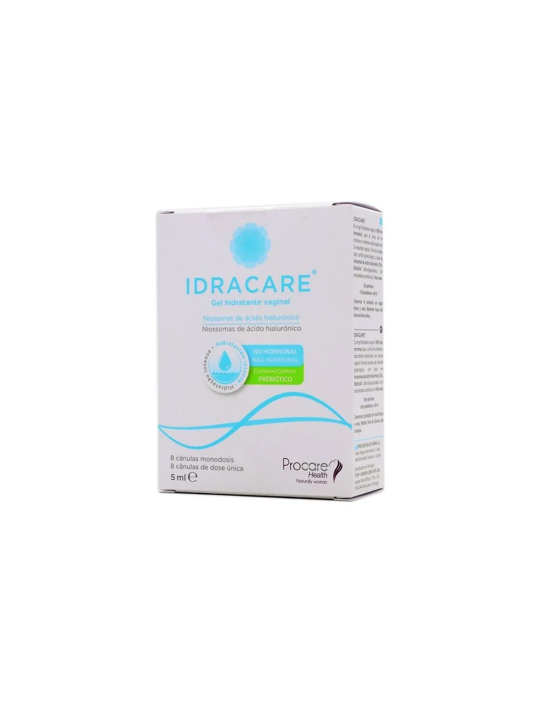 IDRACARE GEL HIDRATANTE VAGINAL 8 CÁNULAS X 5 ML