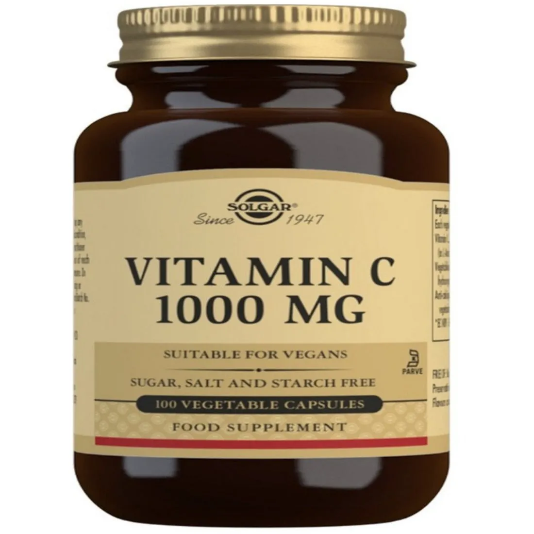 Solgar Vitamina C 1000mg 100 cápsulas