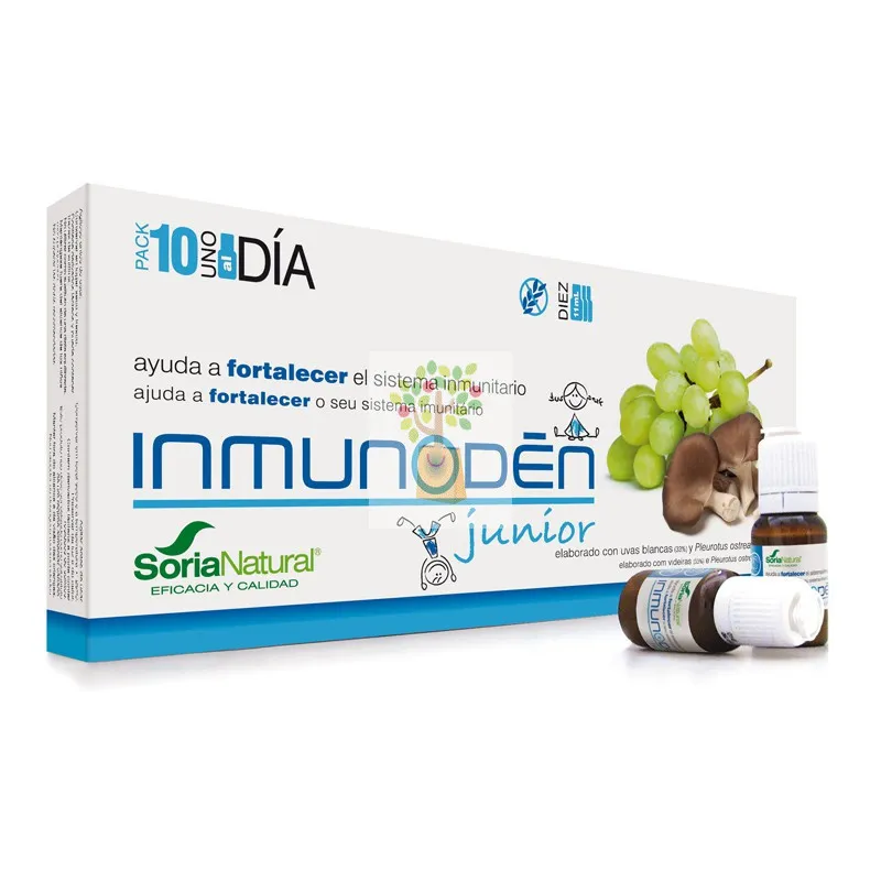 INMUNODEN JUNIOR 10 VIALES SORIA NATURAL